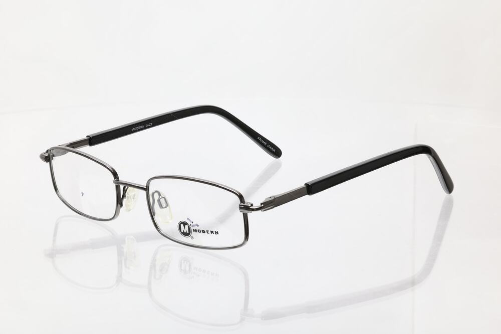 Modern Jazz Gunmetal 52-18-140mm Eyeglass FRAMES ONLY - NEW/WITHOUT TAGS